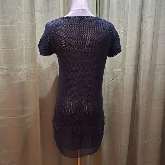 Brunello Cucinelli Dark blueKnit Top, M